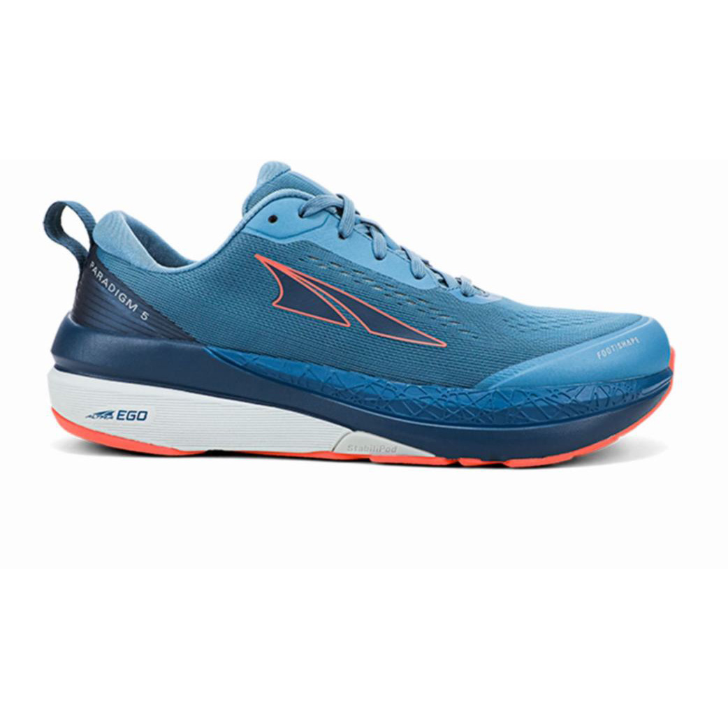 Altra Laufschuhe Damen - Paradigm 5 - Blau/Koralle 601BGLMOT